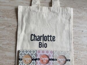 Charlotte Bio make-up set met poeder blush en highlighter voor natuurlijke glow